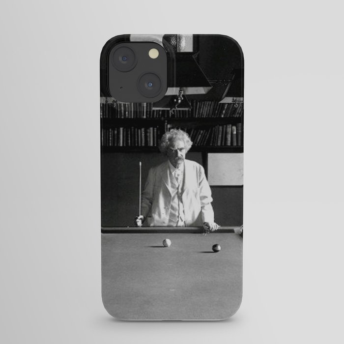 Mark Twain Billards iPhone Case