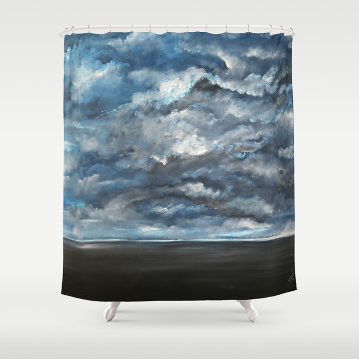 The Sun is Coming (Lista) by Gerlinde Shower Curtain