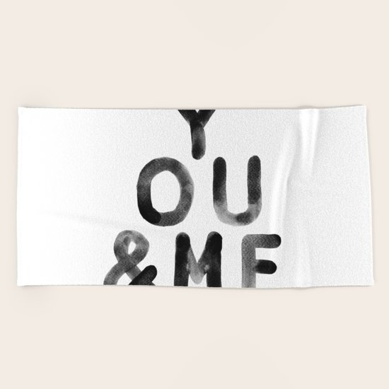 You & Me Beach Towel