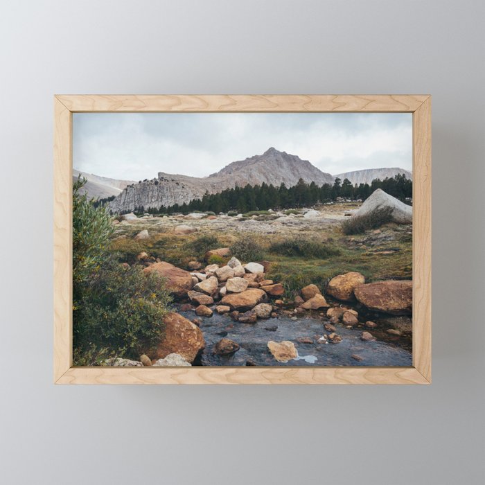 In the John Muir Wilderness Framed Mini Art Print