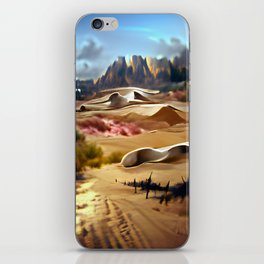 Desert City Oasis | Hi-Res Digital Art iPhone Skin