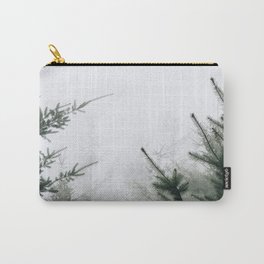 Misty Pine Trees Carry-All Pouch