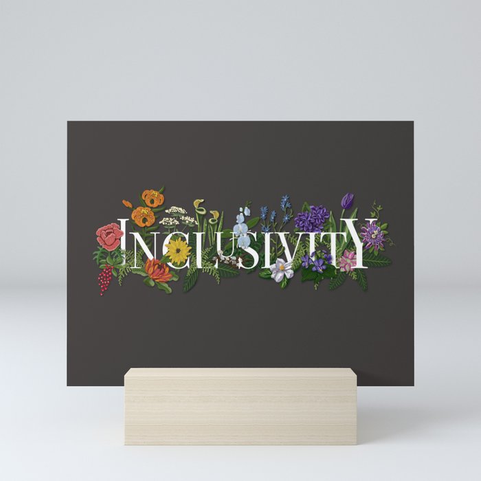Inclusivity Botanicals Mini Art Print