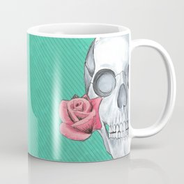 Skull and Rose Mug