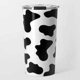 Moo Cow Print Travel Mug