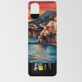 View of the Amalfi coast Italy Android Card Case