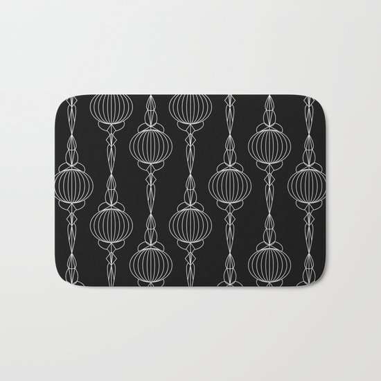 Art Deco 52 . Christmas decorations . Bath Mat
