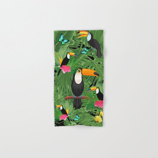 Toucan tropic Hand & Bath Towel