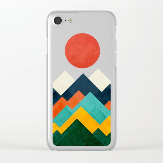 The hills are alive Clear iPhone Case