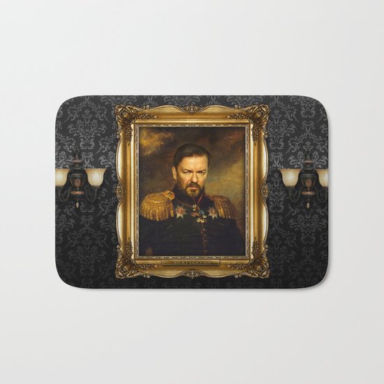 Ricky Gervais - replaceface Bath Mat