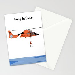 Greeting Card, Encouragement: Hang in There (Coast Guard) Stationery Cards