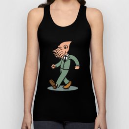 Whistling Squidface Tank Top