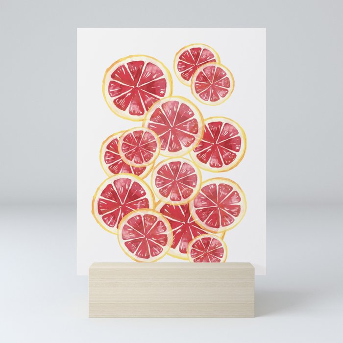 Grapefruits Mini Art Print