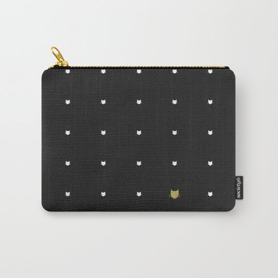 One Golden Cat Carry-All Pouch