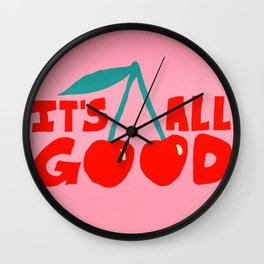 All Good Wall Clock