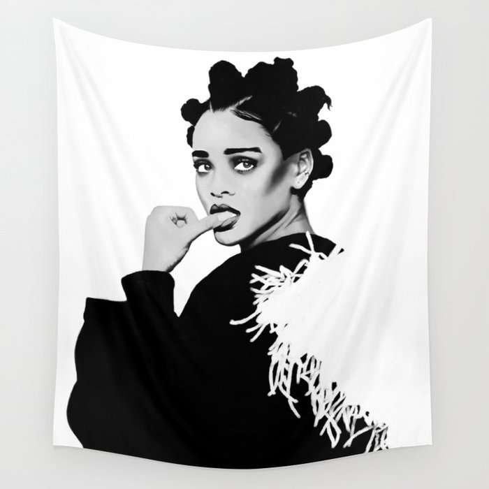 RIHANNA ANTI LOVE ON THE BRAIN Wall Tapestry