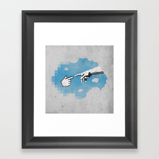On the 101110010th Day... Framed Art Print