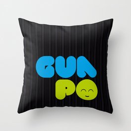 Guapo Neon Throw Pillow