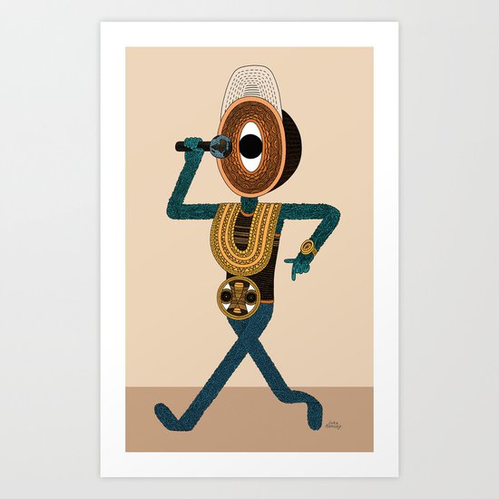 Speak To The World You See Art Print