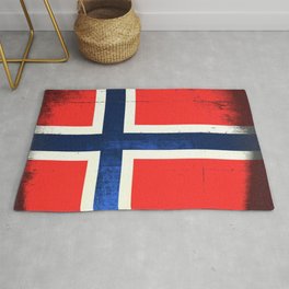 Norwegian flag Rug