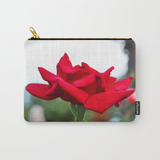 Red Rose Carry-All Pouch