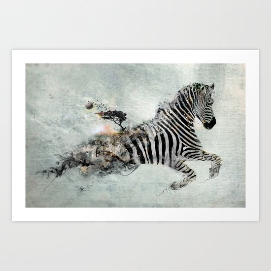 Save our world Art Print