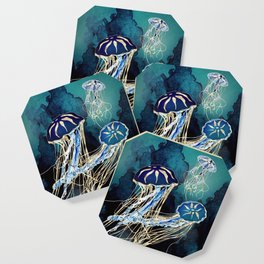 Metallic Jellyfish III Coaster