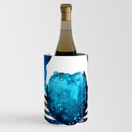 Cerulean blue Crustacean Wine Chiller