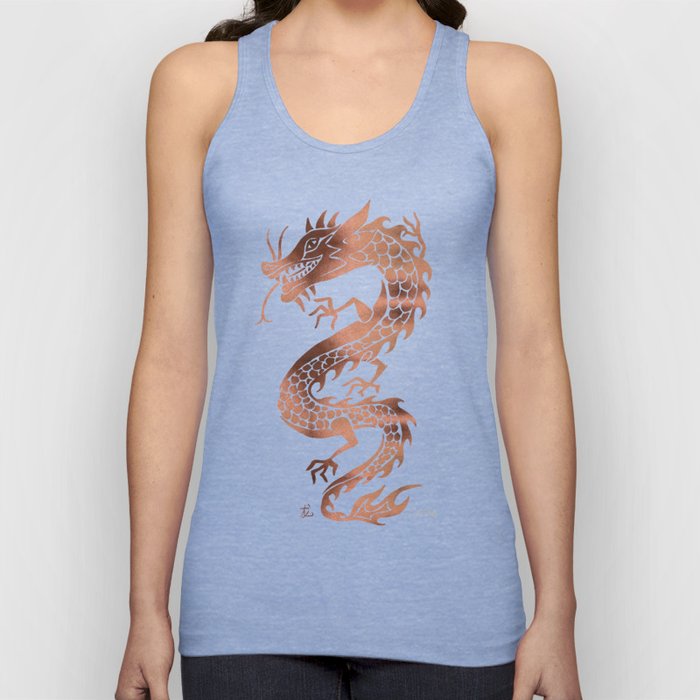 Chinese Dragon – Rose Gold Palette Tank Top