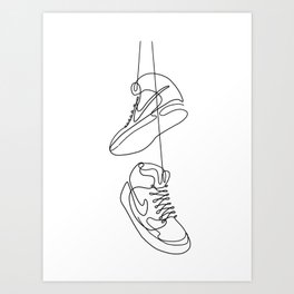 Shoe Art Prints For Any Decor Style Society6