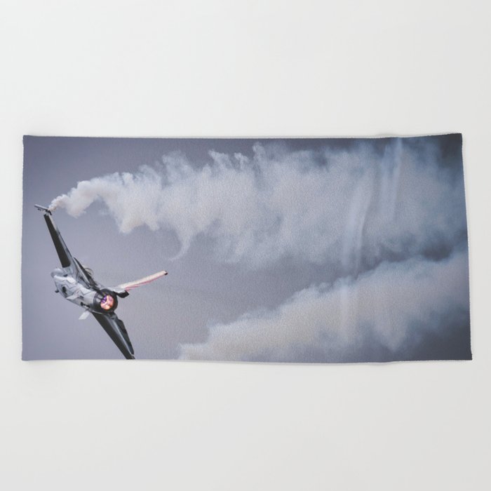 Fighter jet Beach Towel