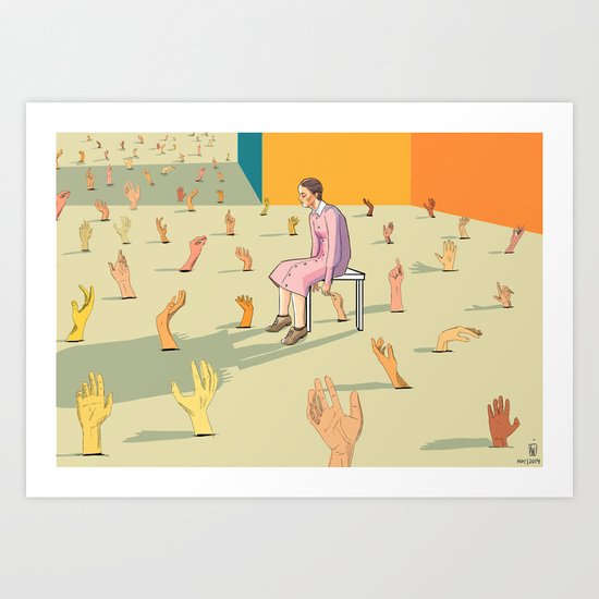 Hands Art Print