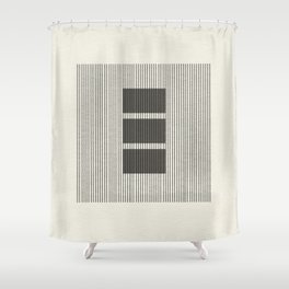 Minimalist Japandi Object No.03 Shower Curtain