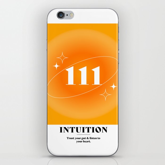 Angel Number 111: Intuition iPhone Skin