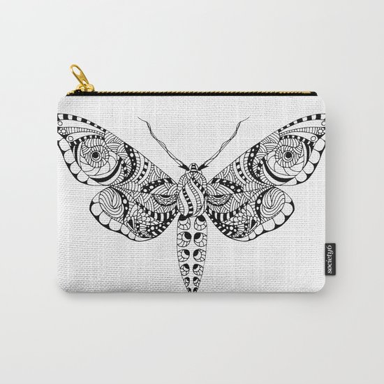 Black butterfly Carry-All Pouch