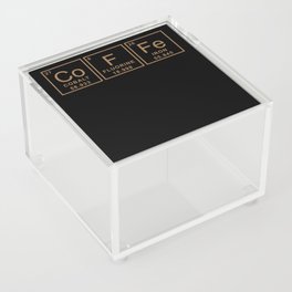 Coffee periodic table Acrylic Box