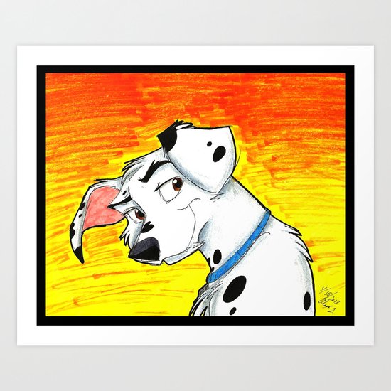 Jonathan Portrait Art Print