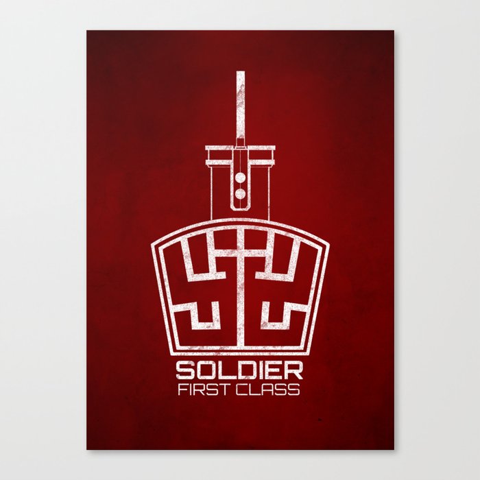 Soldier: First Class Canvas Print