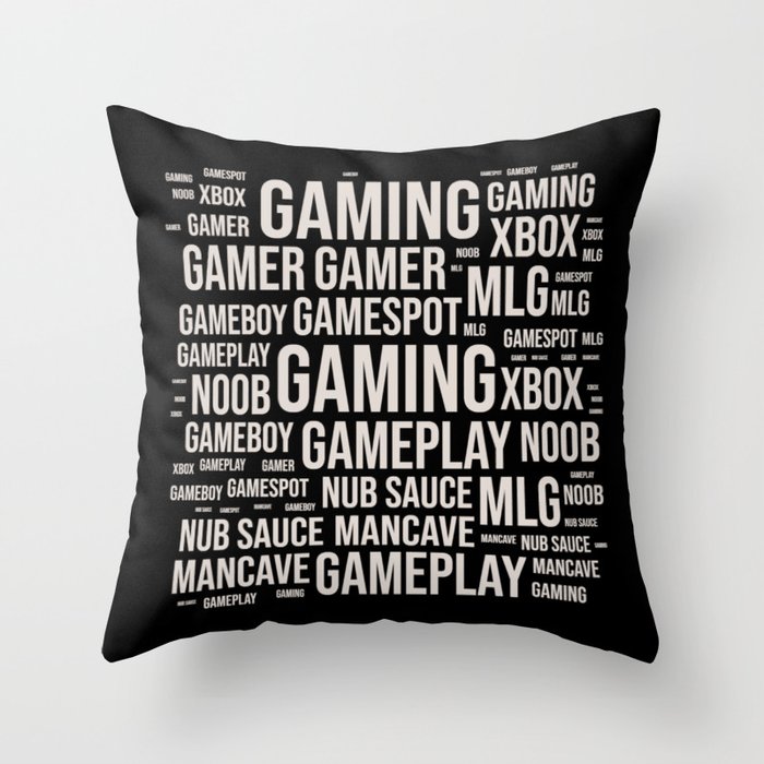 Gaming sport gifts Throw Pillow