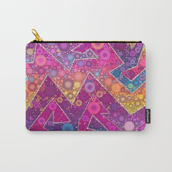 Rave Bubbles At Sunrise Carry-All Pouch