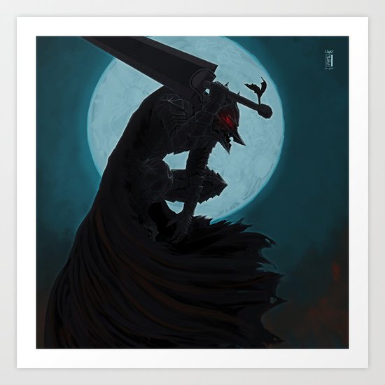 Berserk Armor Art Print