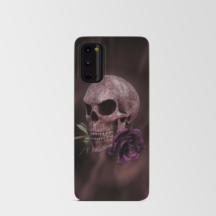 SKULL and ROSE Android Card Case