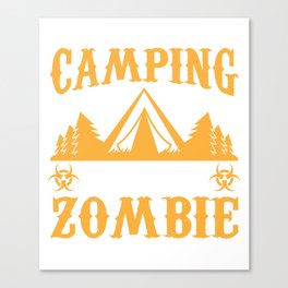 Cool Gift Ideas For Camping Lover. Canvas Print