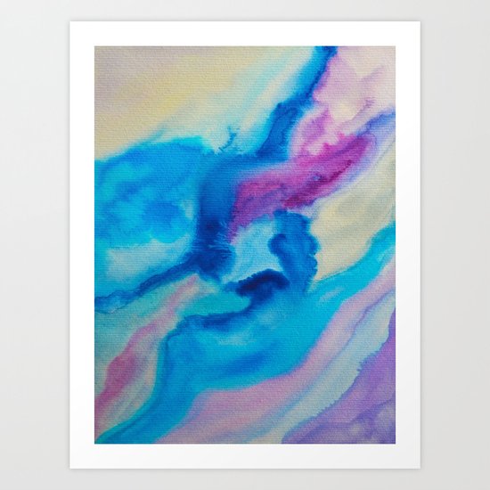 Color explosion 03 Art Print