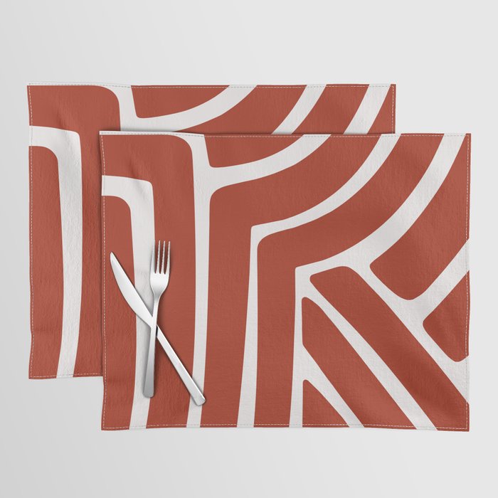 Abstract Stripes XXXIV Placemat