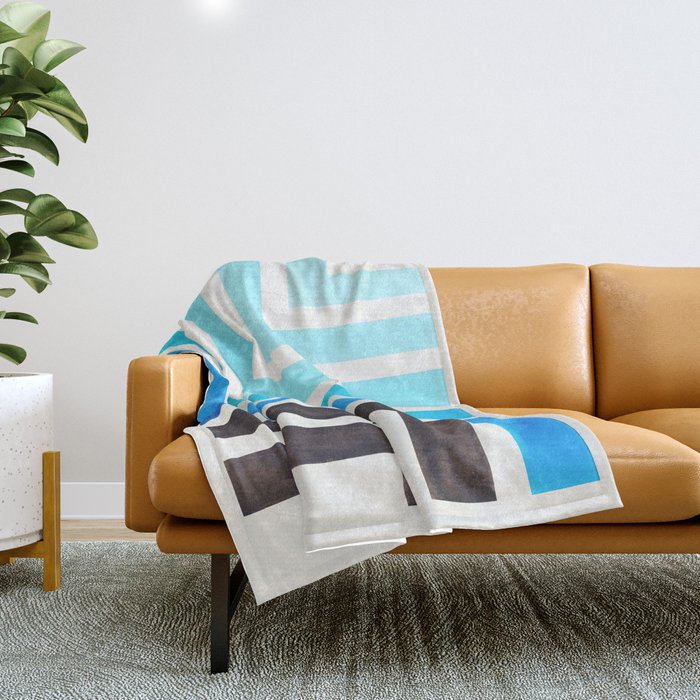 Cerulean throw blanket shop