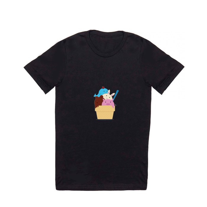 animals ice cream T Shirt