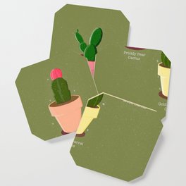 Cacti Collection  Coaster