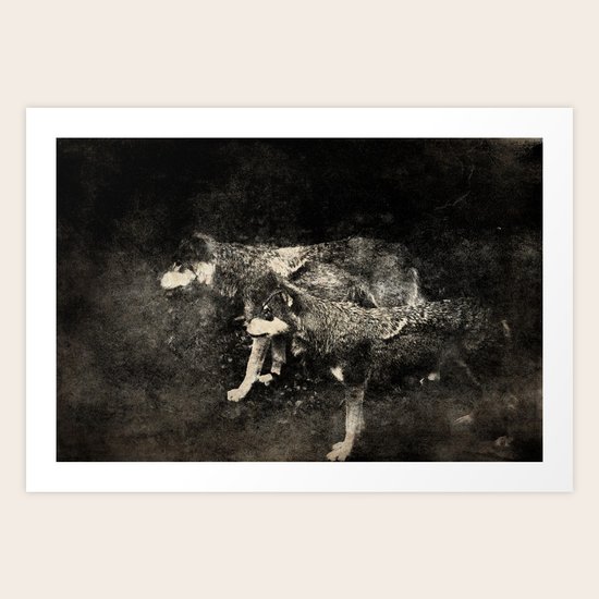 The tribesmen Art Print