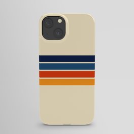 Mitsunari - Classic Retro Stripes iPhone Case